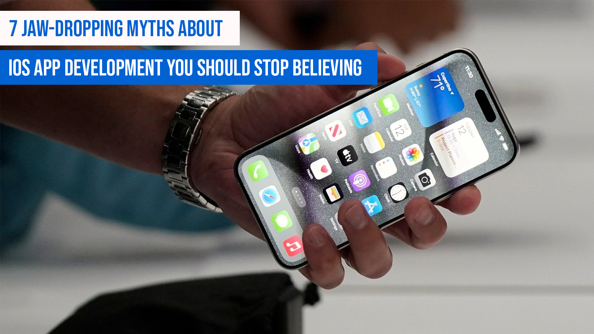 7 Jaw-Dropping Myths About iOS App Development You Should Stop Believing